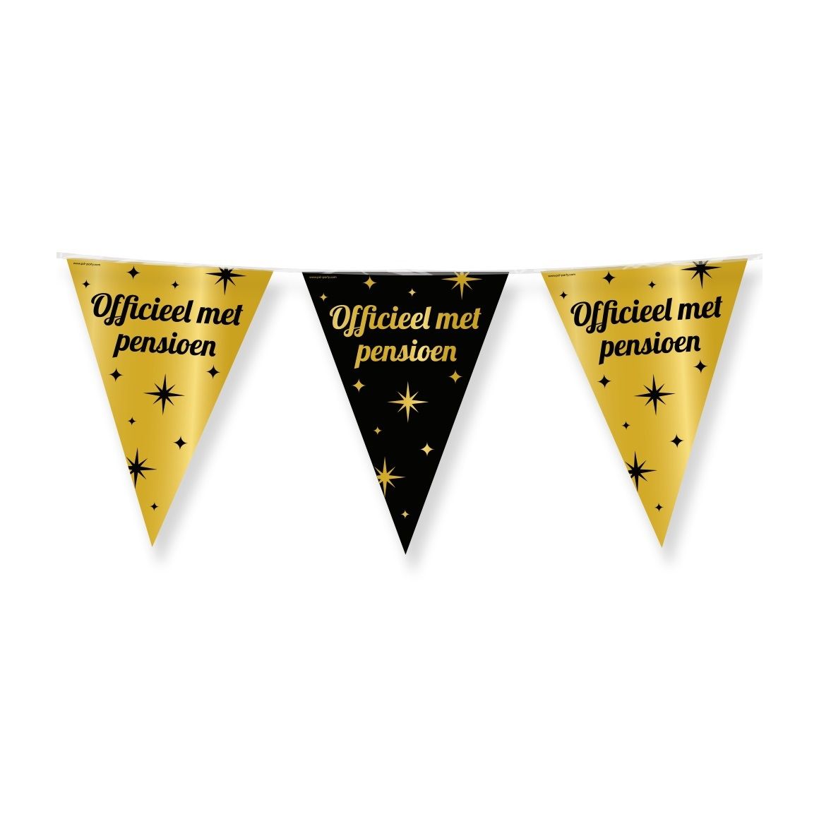 Bruna office -  Classy Party flags foil Pensioen
