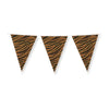 Office -  Party flags foil tiger safari