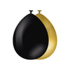Bruna office - Balloons 10 pcs Gold and Black