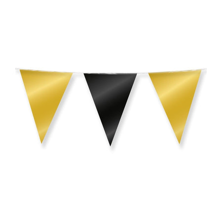 Bruna office - Party Flag Foil Gold and black