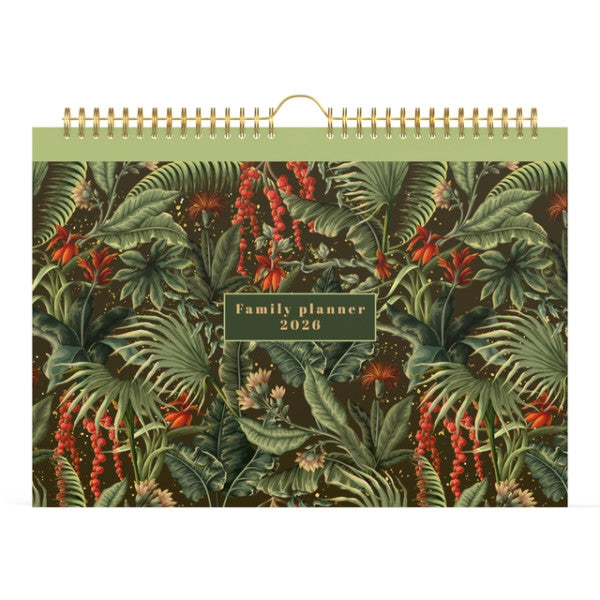 Lannoo - Familiekal 26 botanic 7d/1p bianco verde