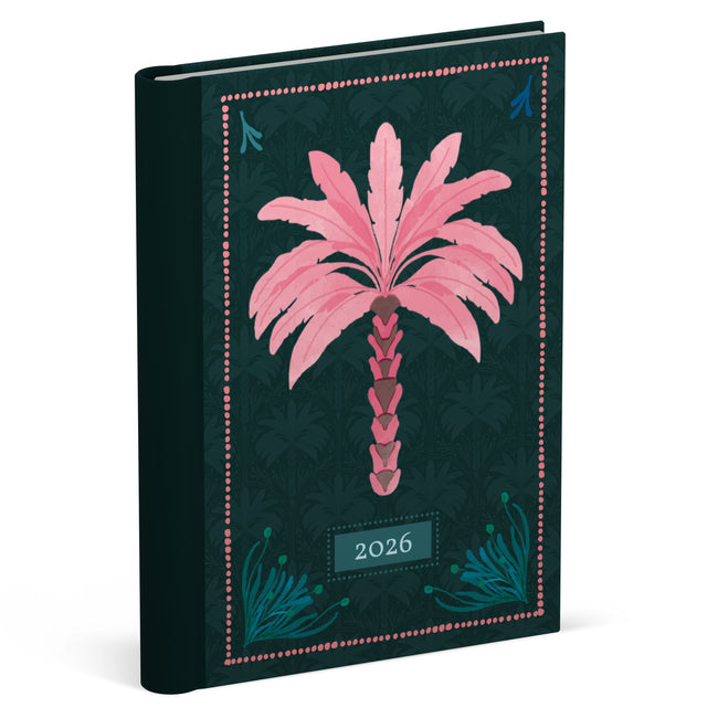 Lannoo - Agenda 2026 120x160 palmiers exotiques 7j/2p noir
