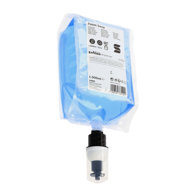 Satino by WEPA -  Handzeep Satino SF1 schuim 1000ml 333370 | 6 stuks