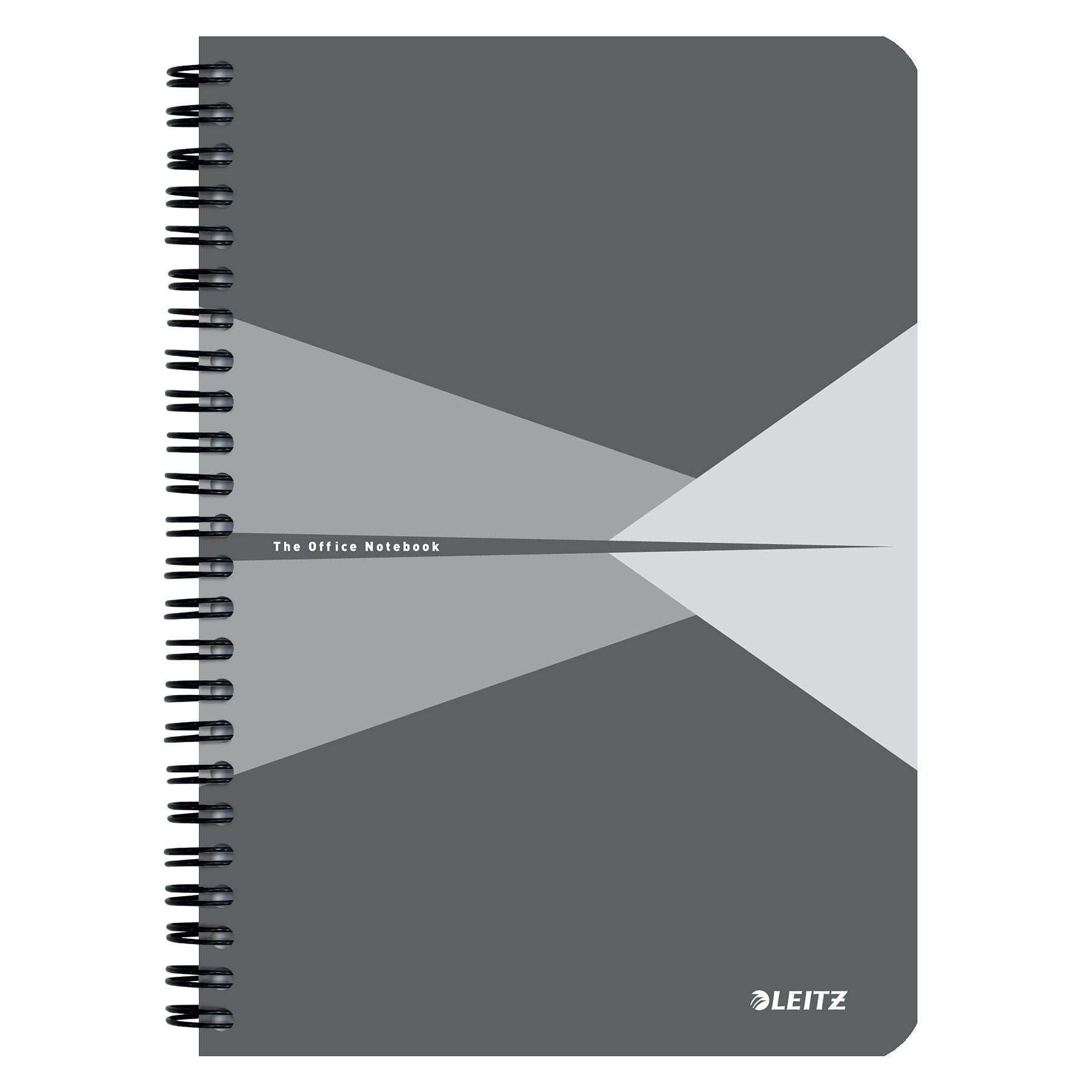 Leitz - Quaderno da ufficio a5 riga 180 pagine grigio