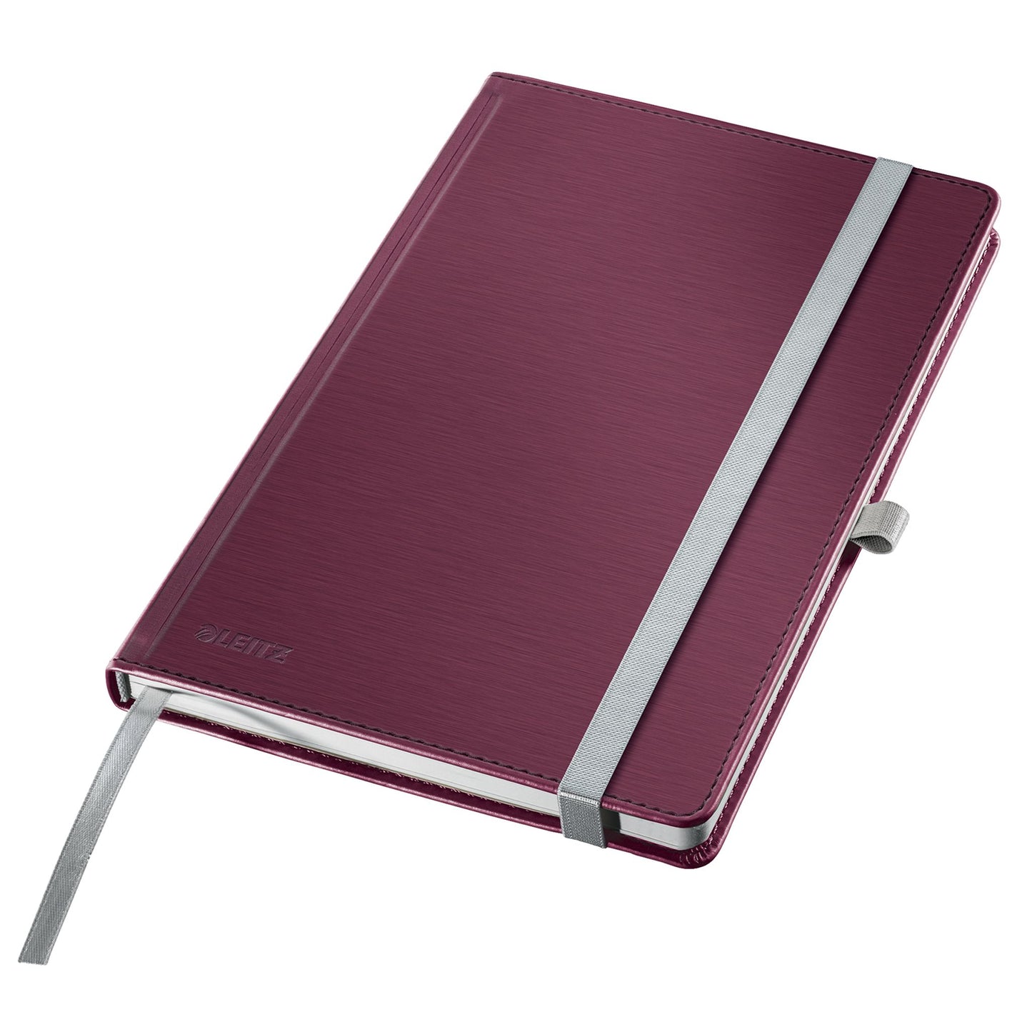 Leitz - Quaderno stile a5 riga 160 pagine rosso | 5 pezzi