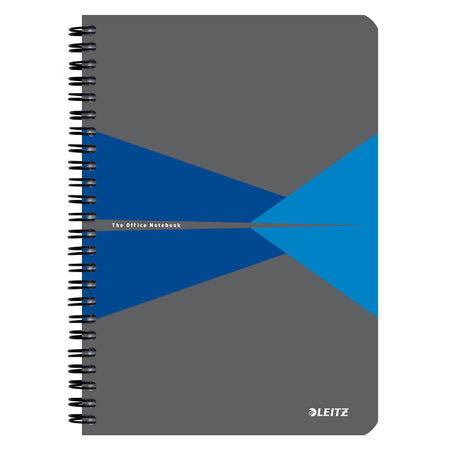 Leitz - Quaderno da ufficio a5 riga 180 pagine grigio bl | 5 pezzi
