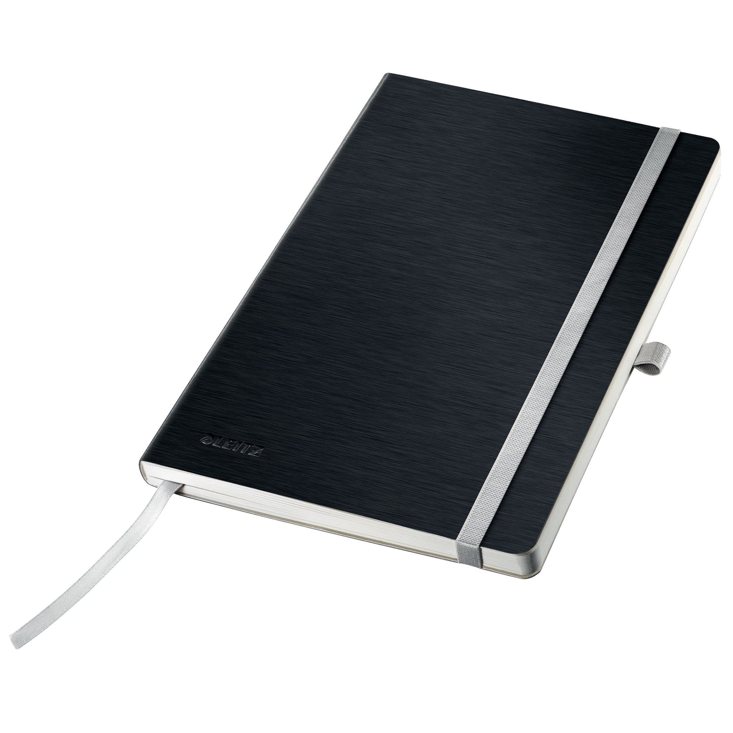 Leitz - Cuaderno estilo a5 línea 160 páginas negro