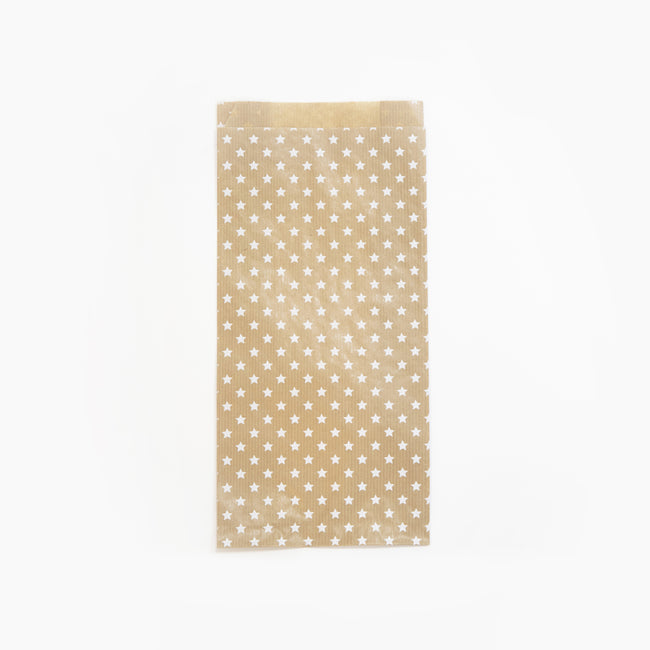 Clairefontaine - Busta regalo 16x30x5 stella kraft 50 pz