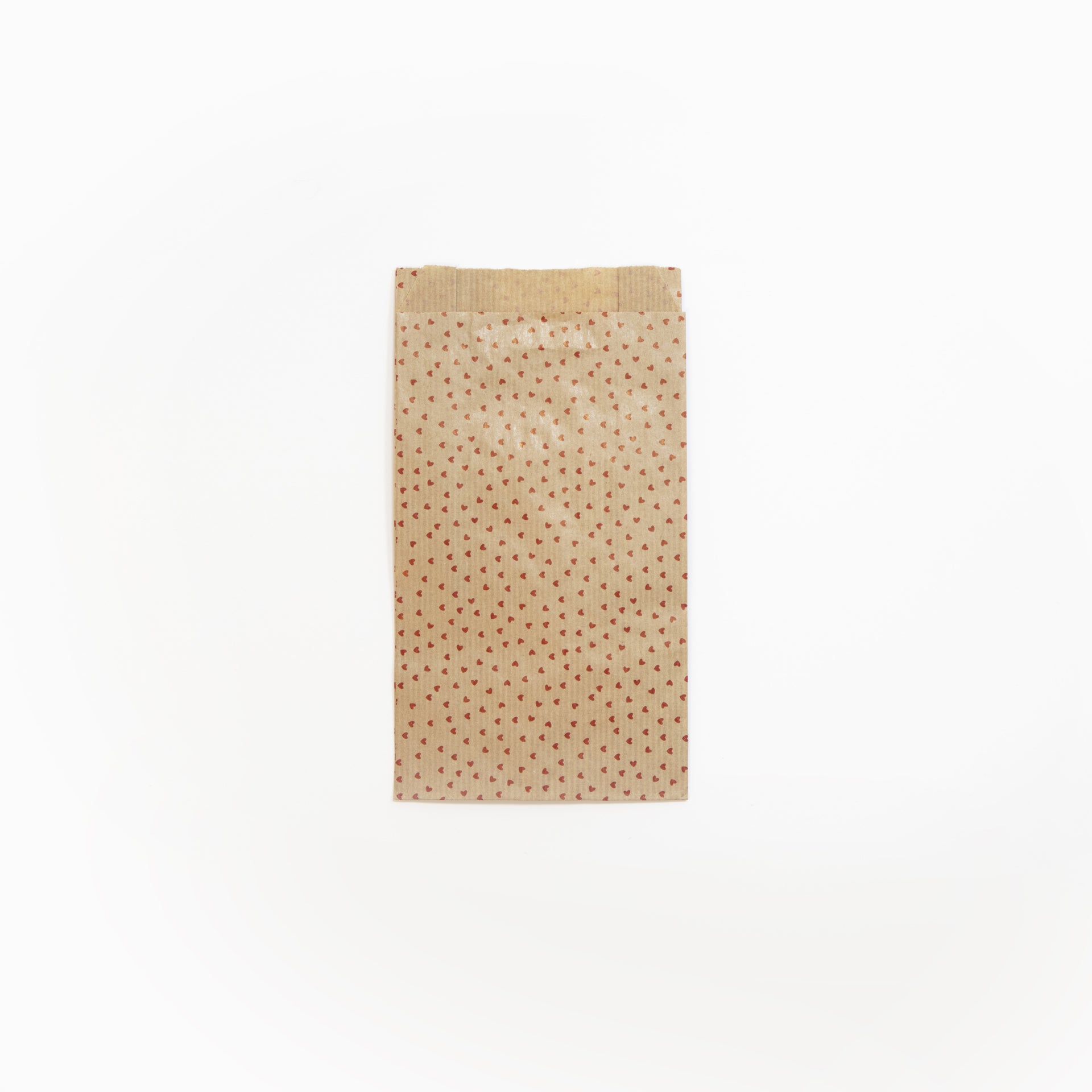 Clairefontaine - Busta regalo 12x24x4,5 cuore kraft 50 pz