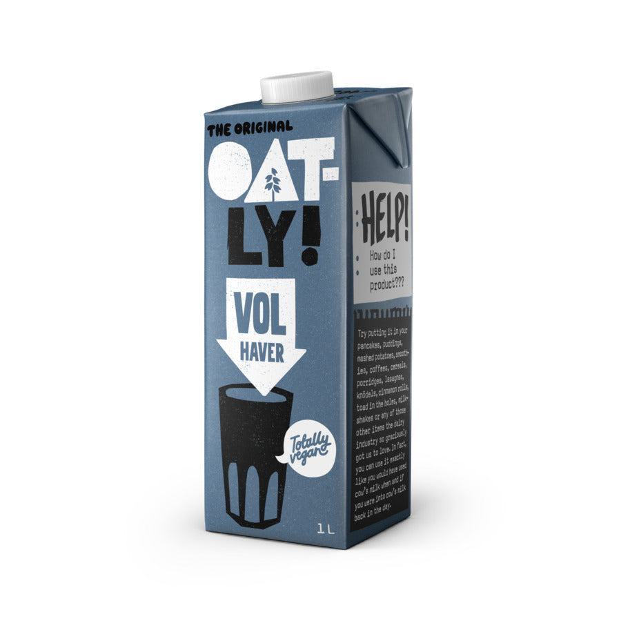 Oatly - Bebida de avena completa 1 litro