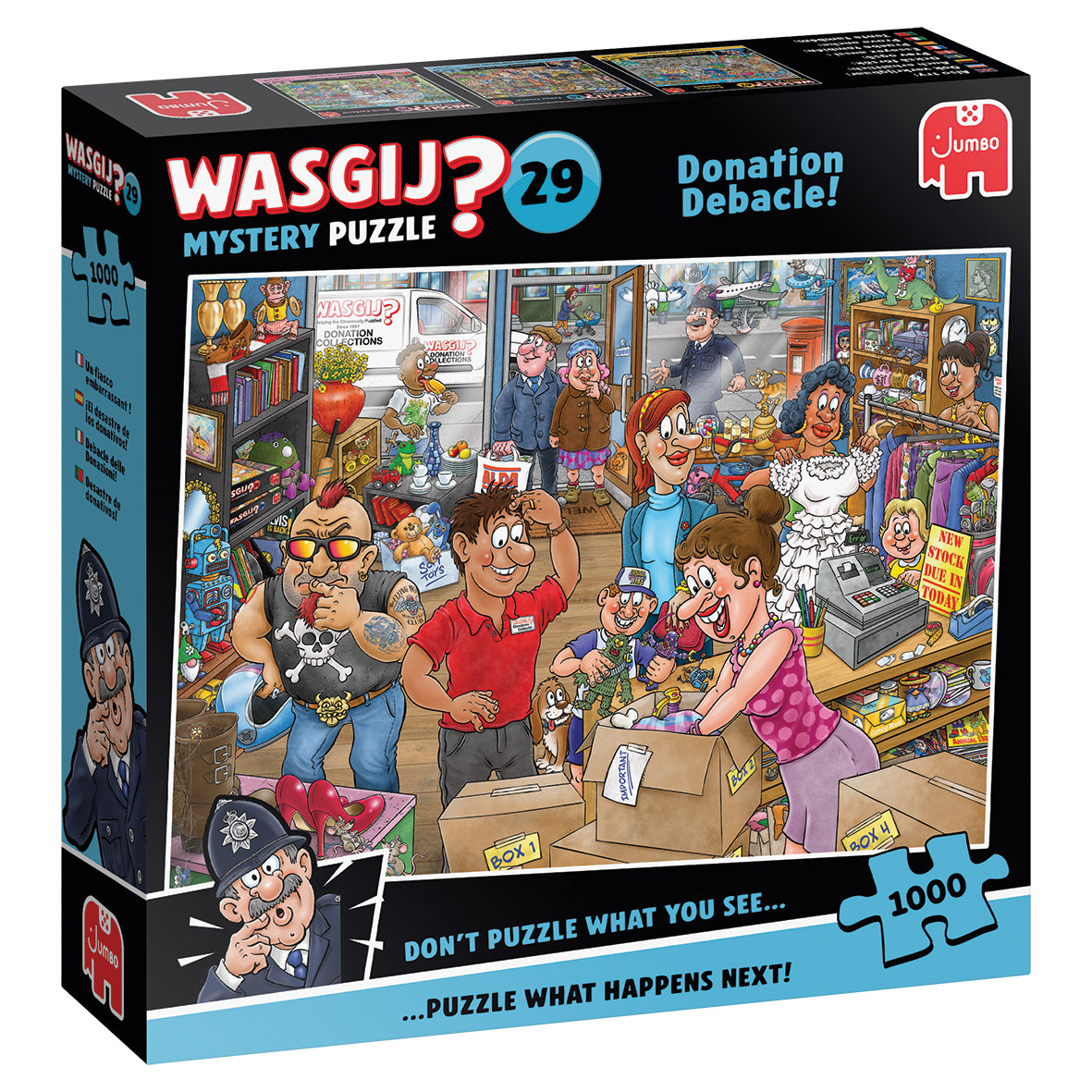 Wasgij - Puzzle Mystère 29 Débâcle des dons ! 1000 pièces