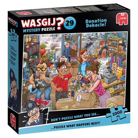 Wasgij - Puzzle Mystery 29 Debacle sulle donazioni! 1000 pezzi