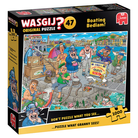 Wasgij - Puzzle Original 47 Nella barca! 1000 pezzi