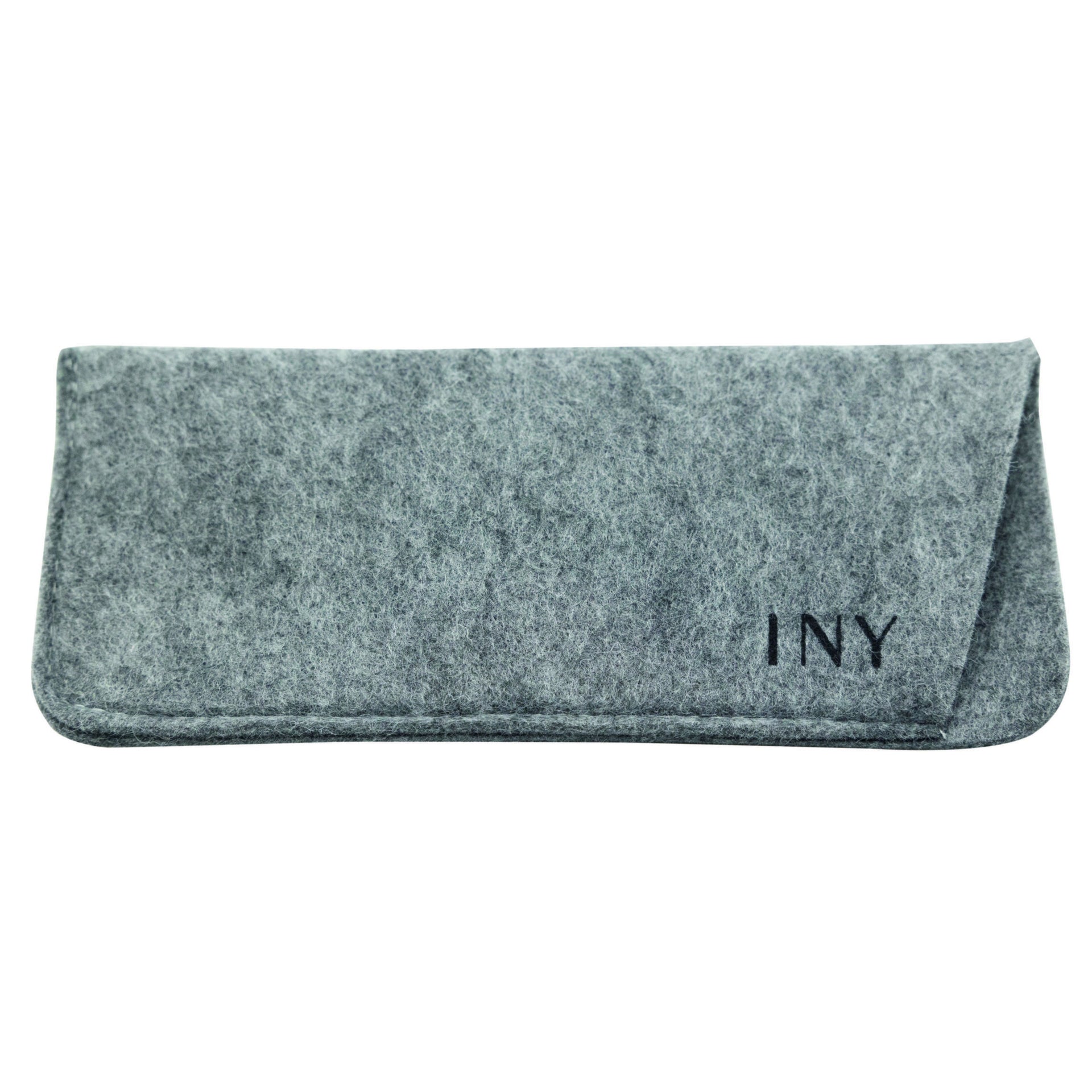 I Need You - Custodia Bobby XL per occhiali grigia