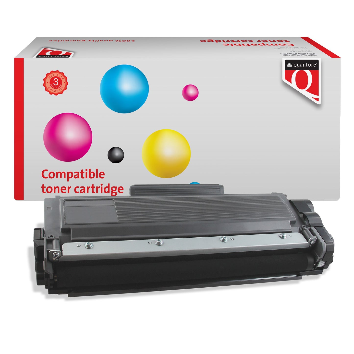 Quantore - Toner brother tn-2510xl nero hc