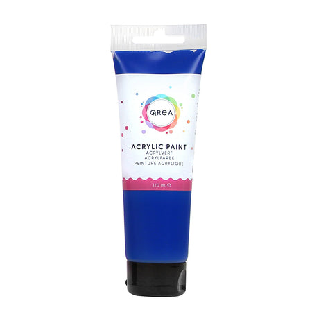 Qrea - Acrylfarbe 120 ml Phtaloblau
