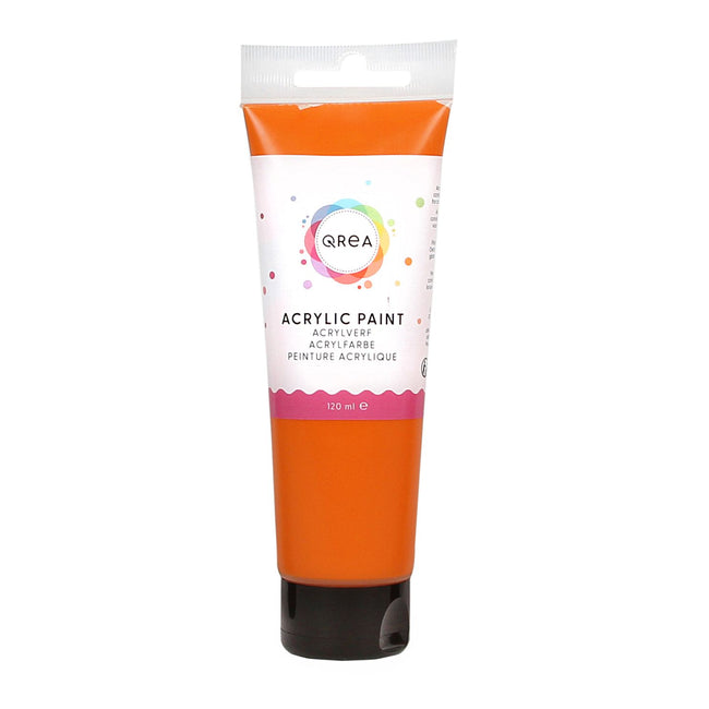 Qrea - Acrylfarbe 120 ml Orange