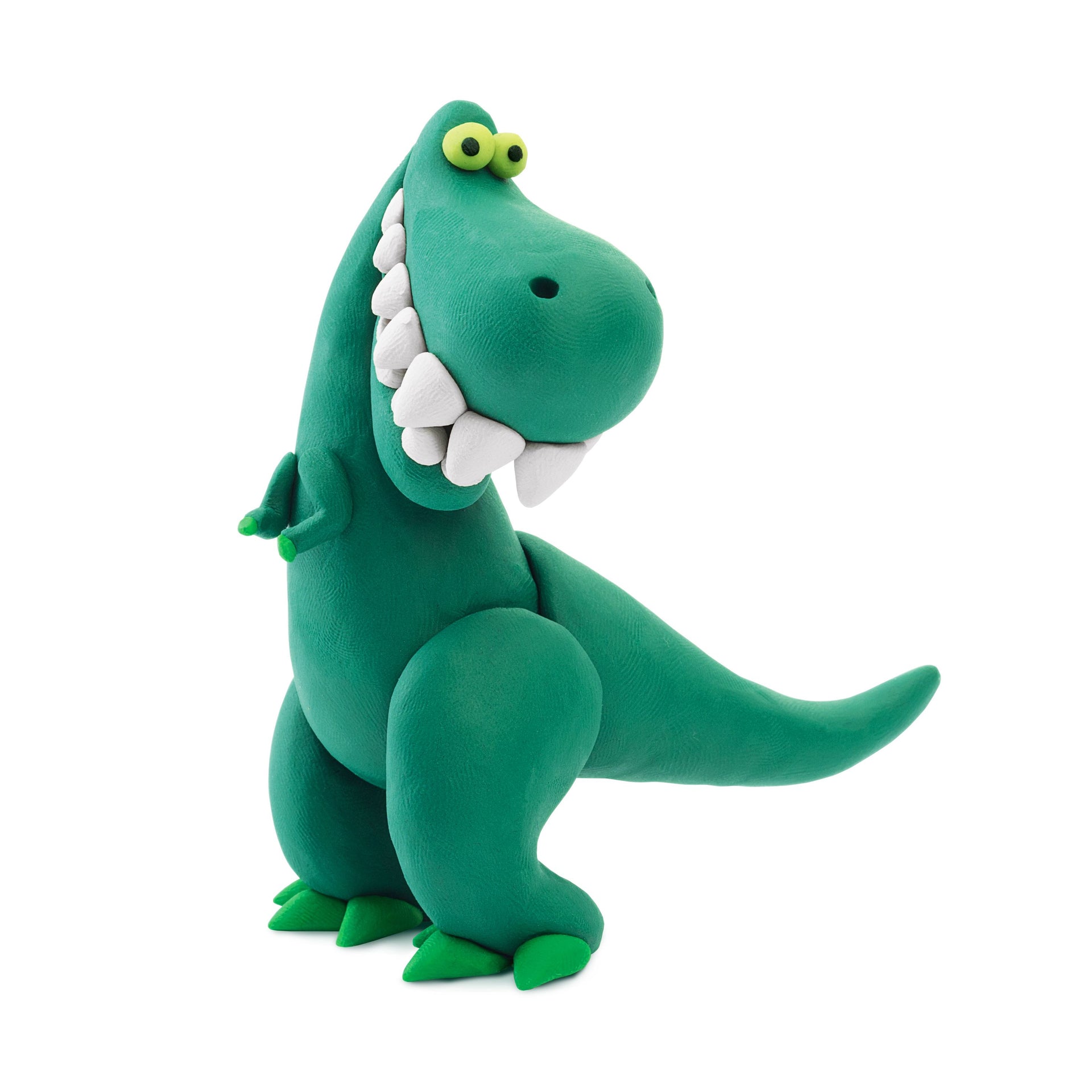 Ufficio Bruna - Set di dinosauri Clay Hey Clay composto da 3 parti