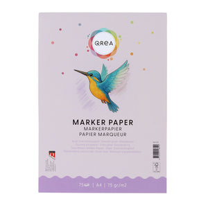 Qrea -  Markerblok a4 75gram 75vel