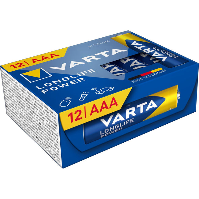 Varta - Battery longlife power 12xaaa