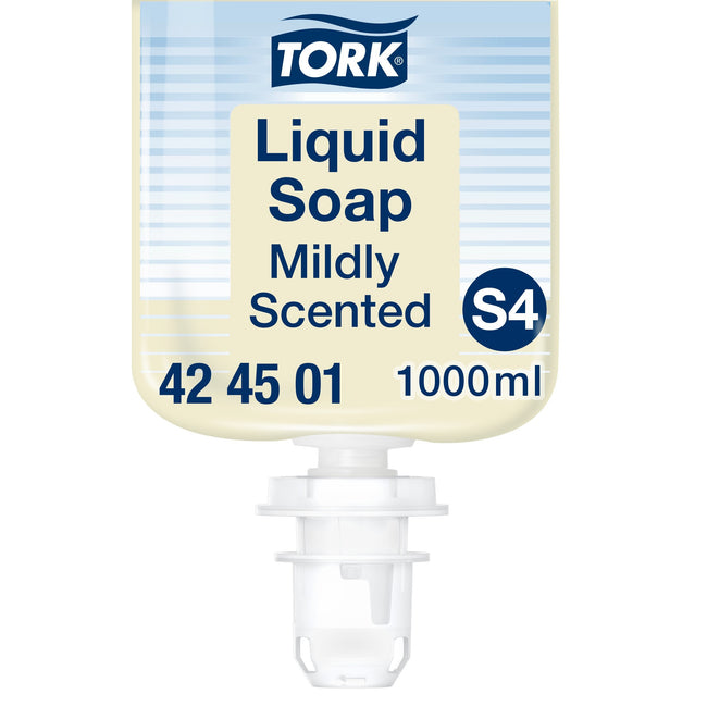 Tork - Sapone per le mani s4 premium liquido 1000 ml delicato | 6 pezzi