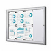 Quantore - Luxury display board 8x a4 b1 certified silver
