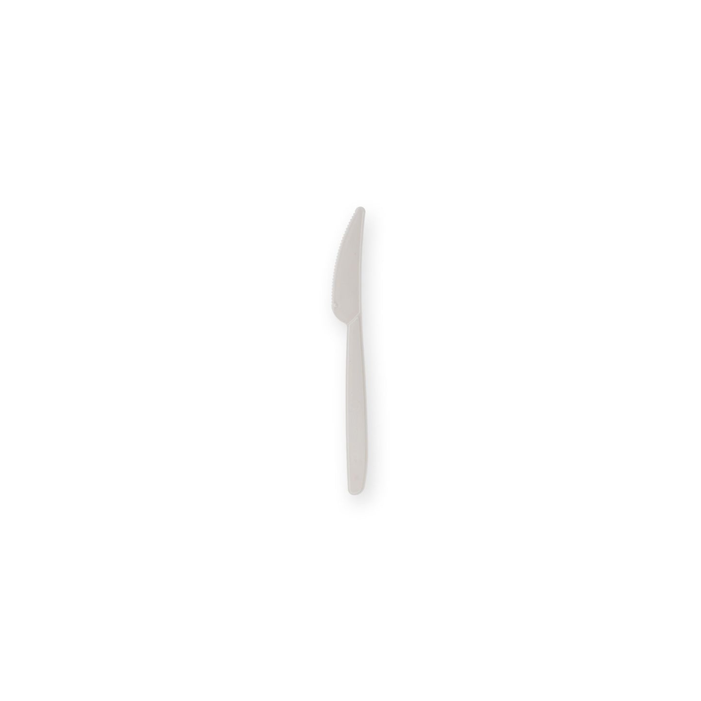 IEZZY - Coltello riutilizzabile pp 185mm 50pz bianco | 40 pezzi