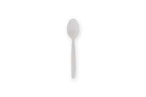 IEZZY - Cucchiaio riutilizzabile pp 185mm 50pz bianco | 40 pezzi