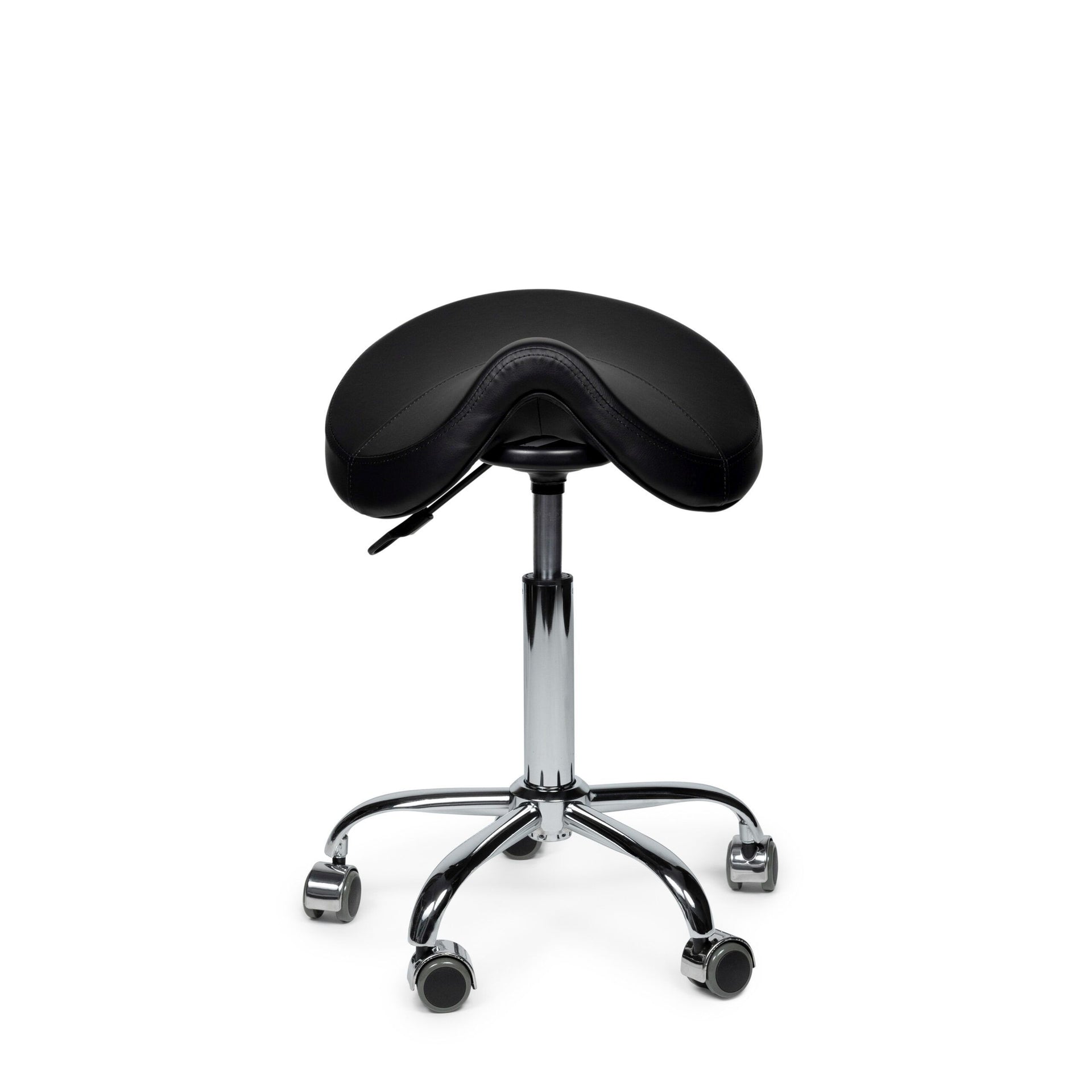 Bureau - tabouret selle noir bas