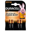 Duracell - batteria Plus 100% AAA, blister da 4 pezzi