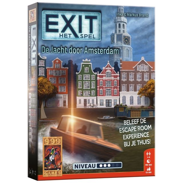 999 Games - Sortie du jeu de la chasse à travers Amsterdam | 12 pièces
