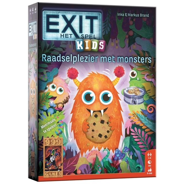 999 Games - Game exit kids riddle fun with monsters