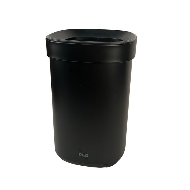 Desq - Poubelle insert ouvert 20 litres métal noir