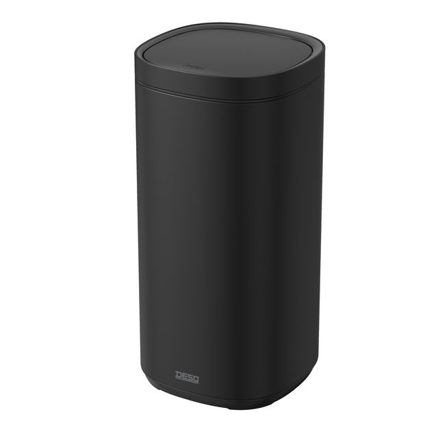 Desq - Waste bin touch 30 liter stainless steel black