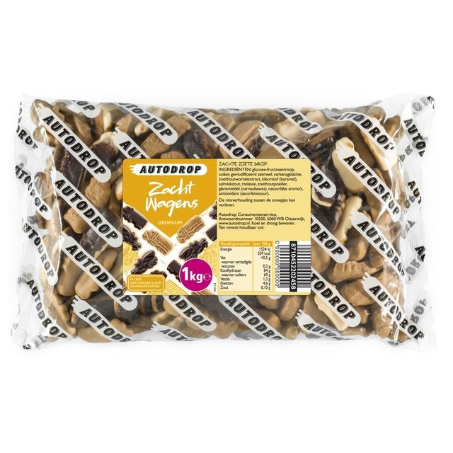 Autodrop -   zacht wagens zak 1 kilogram