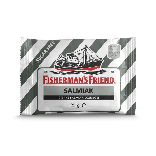 Fisherman's Friend -  Keelpastilles fishermans friend salmiak suikervrij | 24 stuks