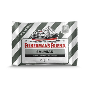 Fisherman's Friend -  Keelpastilles fishermans friend salmiak suikervrij | 24 stuks