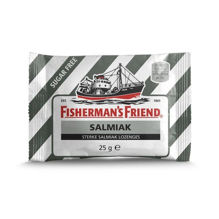 Fisherman's Friend - Pastilles pour la gorge fishermans Friend sal ammoniac sans sucre | 24 pièces