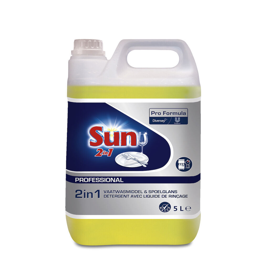 Sun - Dishwashing liquid pro formula 2in1 liquid 5l