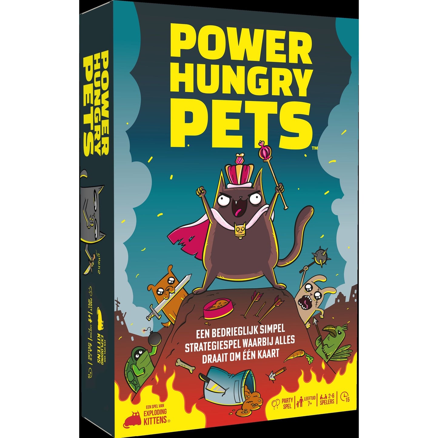 Asmodee -  Spel power hungry pets