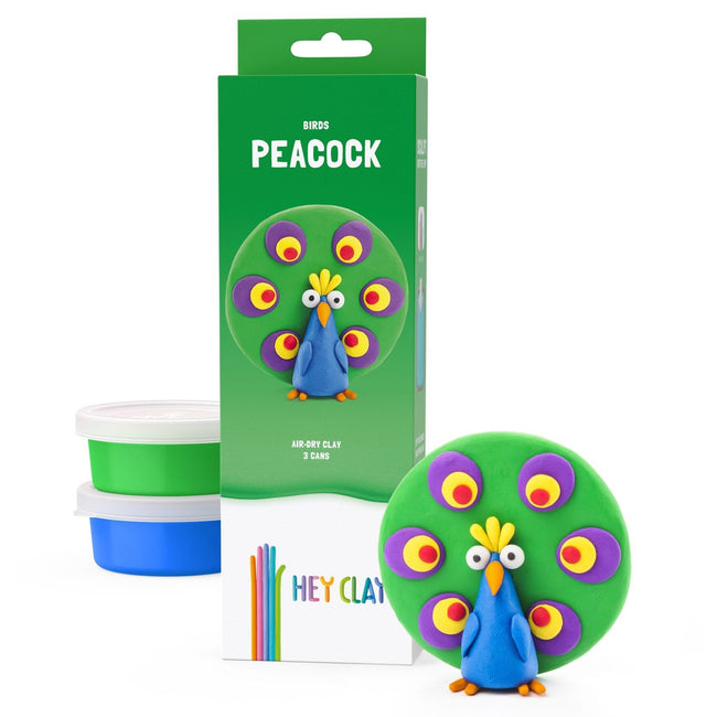 Office -  Klei hey clay peacock 3 potjes