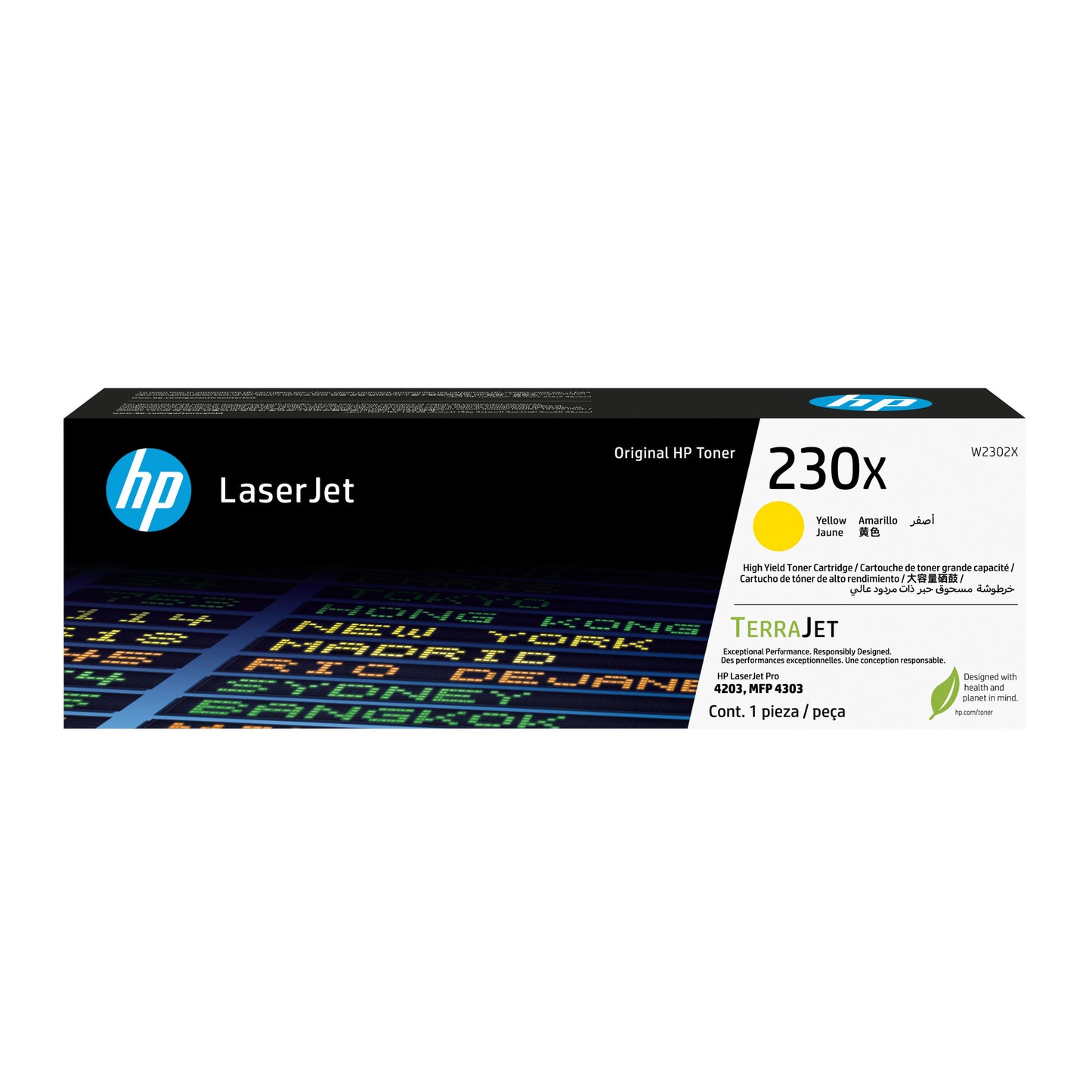 HP -  Tonercartridge  w2302x 230x geel