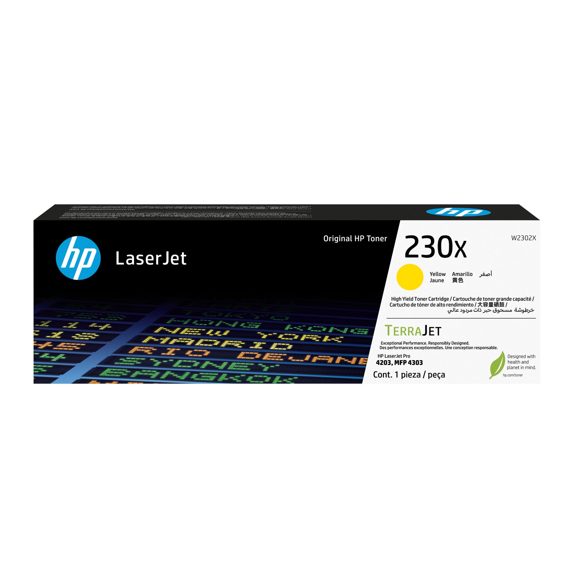 HP -  Tonercartridge  w2302x 230x geel