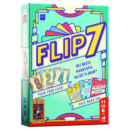 999 games -  Spel flip 7 | 12 stuks