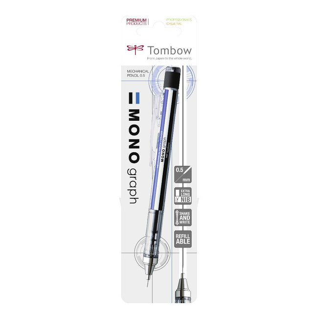 Tombow - Portaminas mono gráfico hb 0.5mm | 6 piezas
