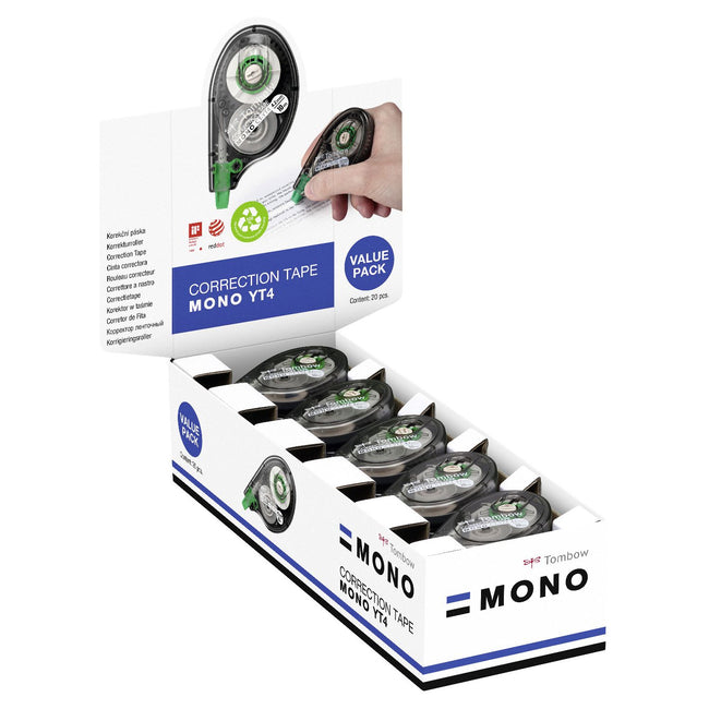 Tombow - Corrección mono lateral 4.2mmx10m 20ud