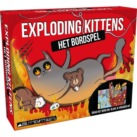 Asmodee -  Exploding kittens het bordspel