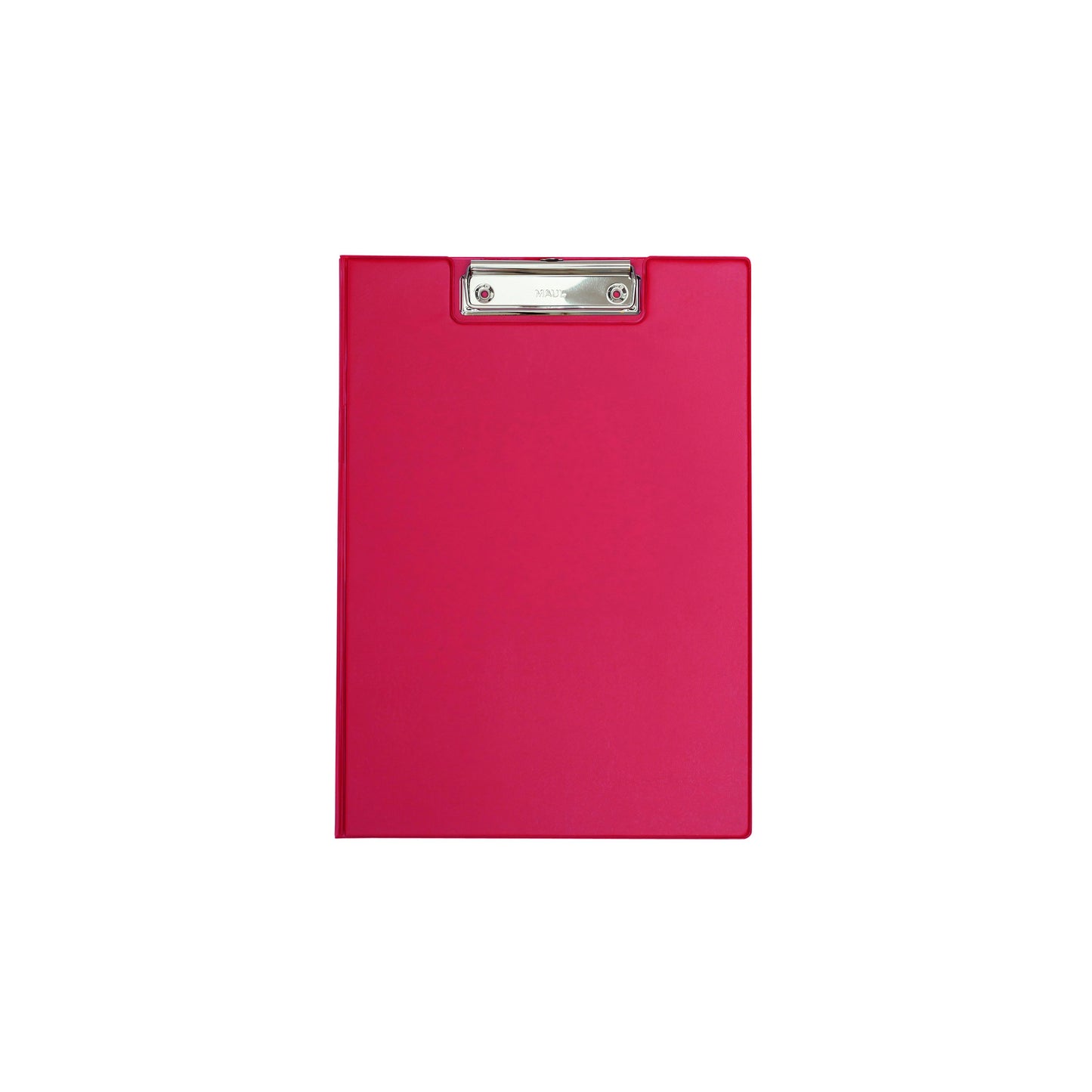 Maul - Cartella portablocco A4 verticale in PVC con portapenne rosso