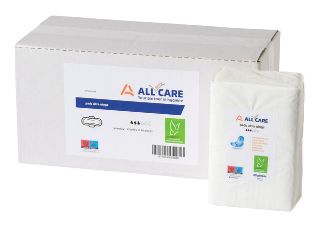 MediQo-line - Assorbenti igienici ultra Wings (6 x 40 pezzi)