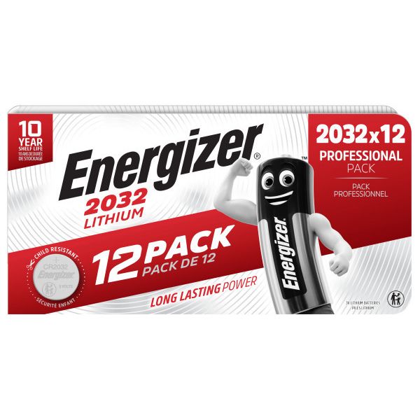Energizer -  Batterij  12x cr2032 lithium
